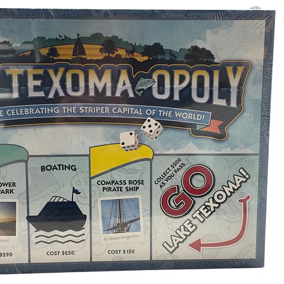 Texomaopoly Board Game NEW - Picture 3 of 8